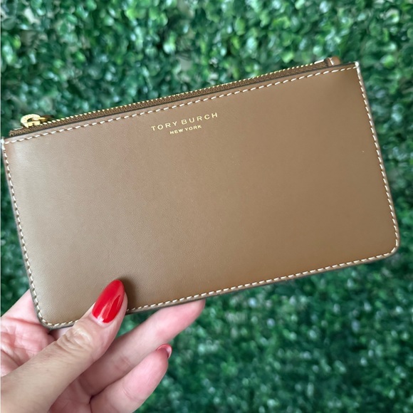 Tory Burch Brown Leather Wallet - Picture 1 of 5